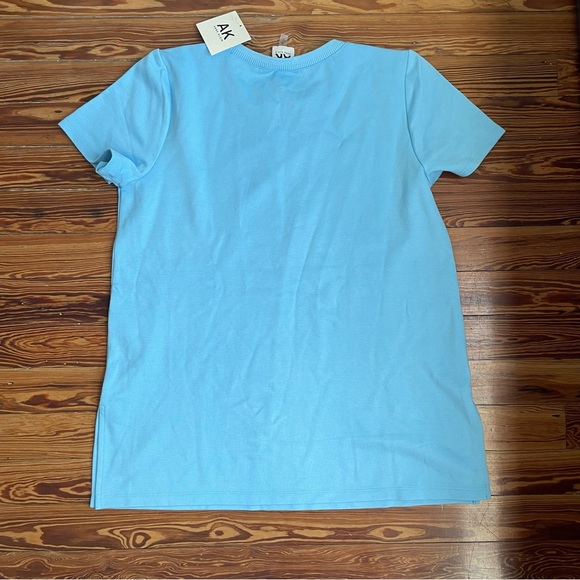 NWT Anne Klein Light Blue Top - Picture 5 of 7